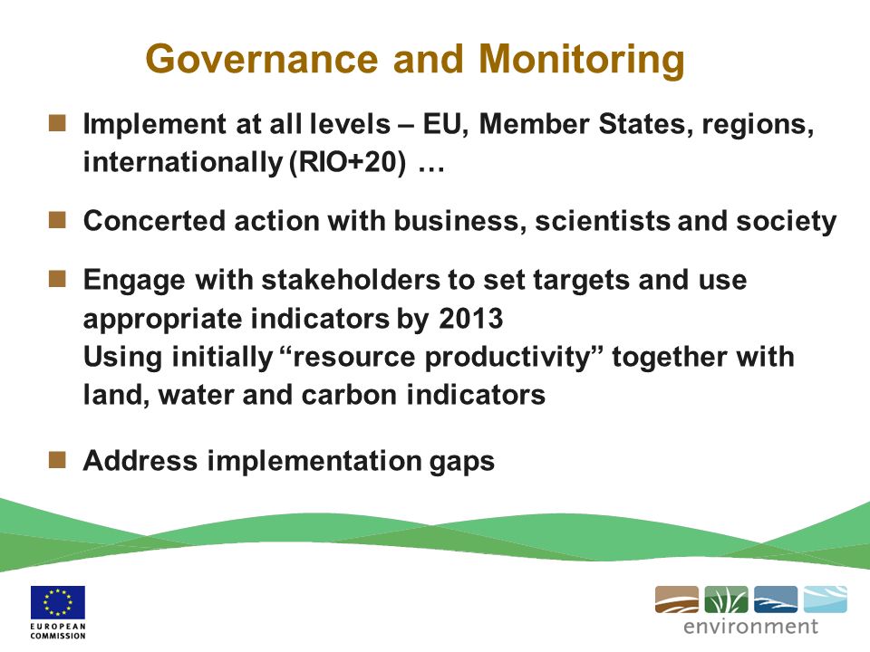 Governance and Monitoring