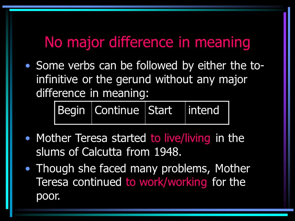 No major difference in meaning