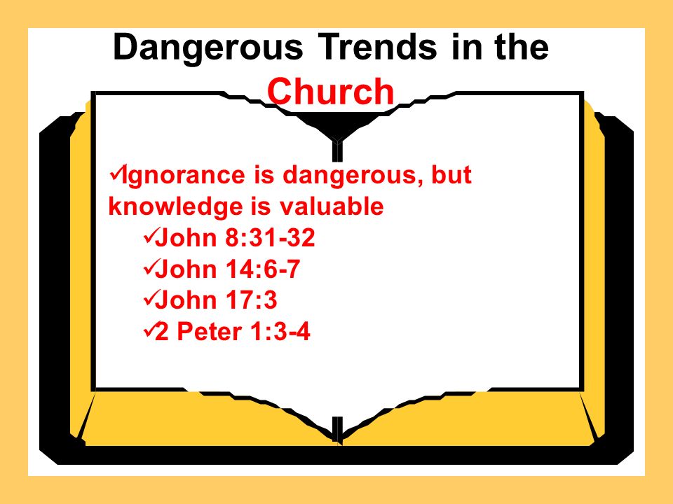 Dangerous Trends in the Church
