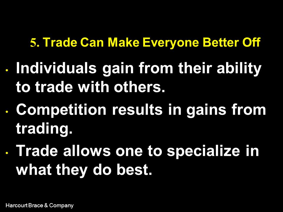 5. Trade Can Make Everyone Better Off