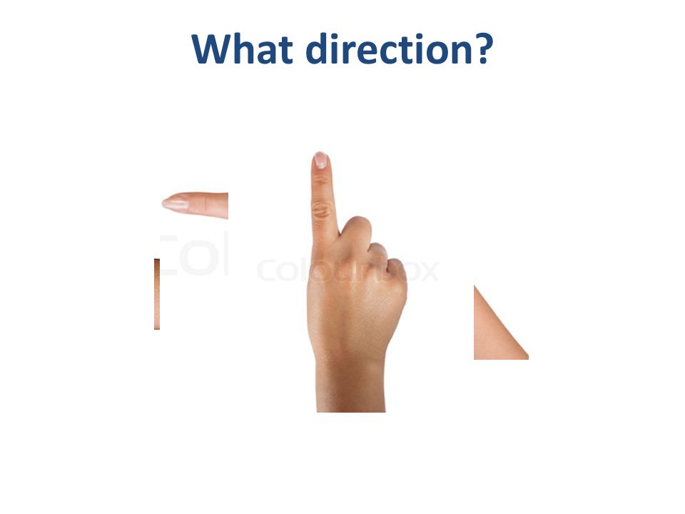 What direction
