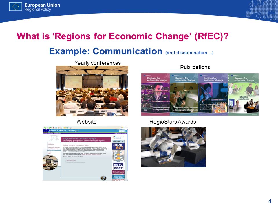 What is ‘Regions for Economic Change’ (RfEC)