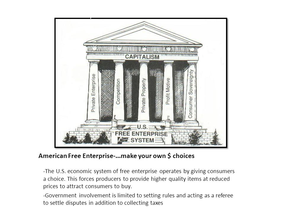 American Free Enterprise-...make your own $ choices