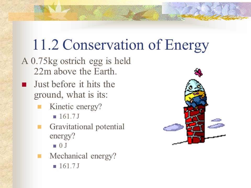 11.2 Conservation of Energy