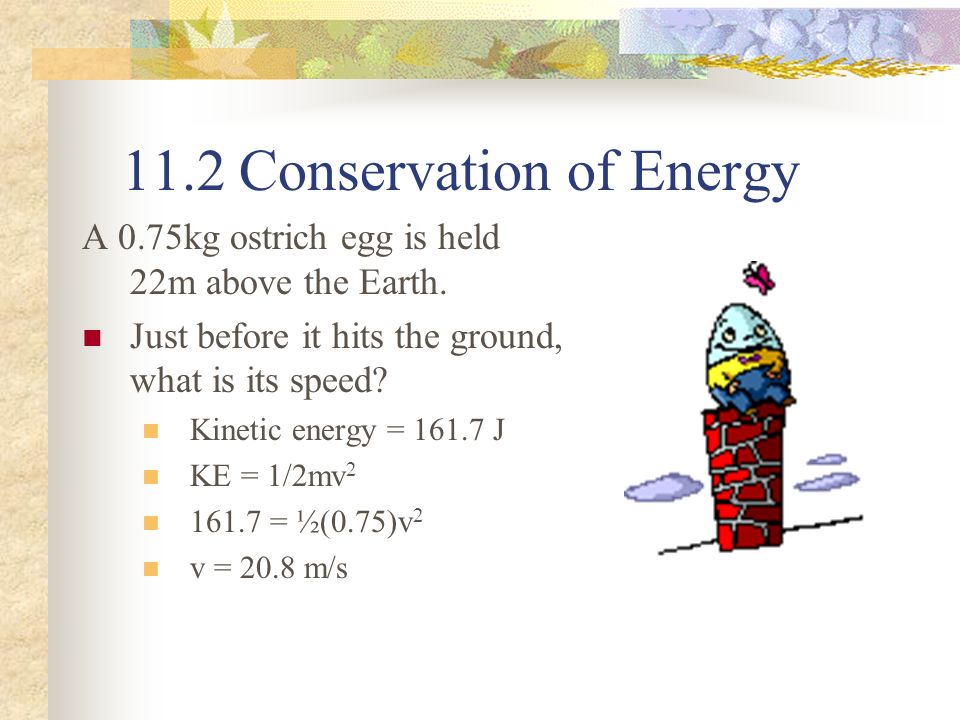 11.2 Conservation of Energy