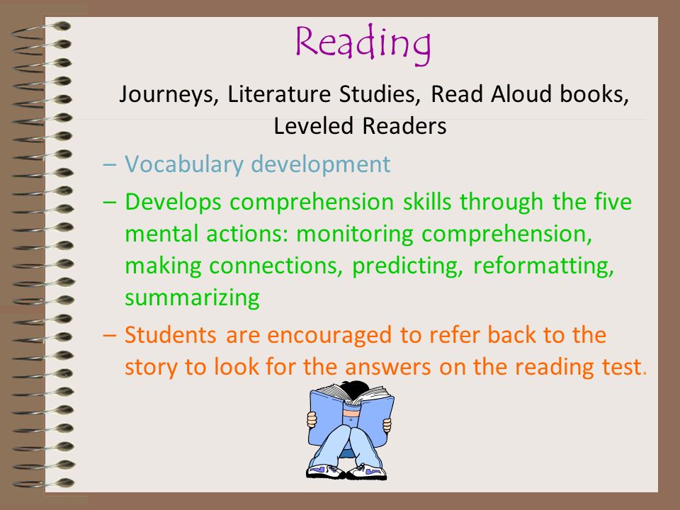 Journeys, Literature Studies, Read Aloud books, Leveled Readers