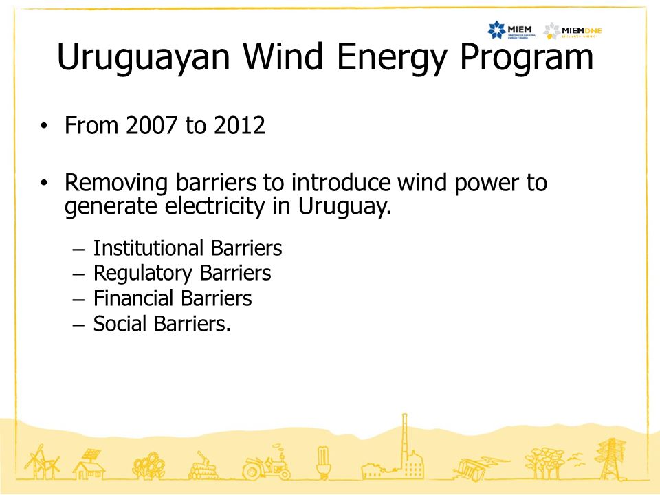 Uruguayan Wind Energy Program