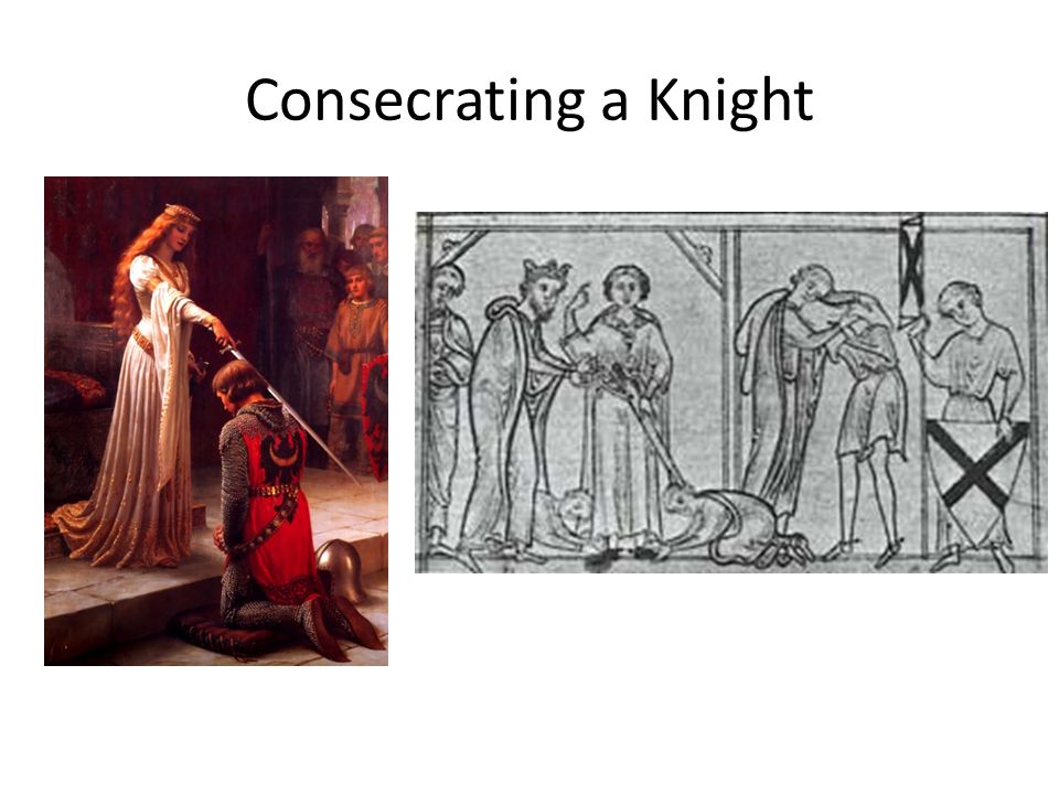 Consecrating a Knight