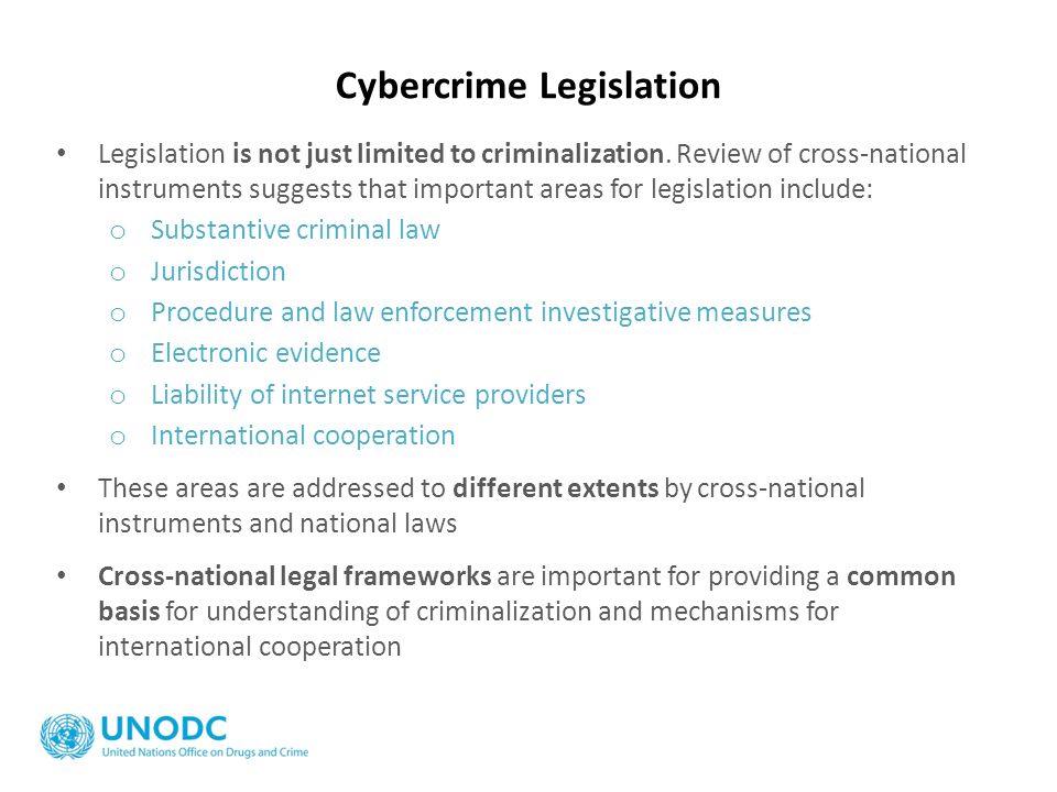 Cybercrime Legislation