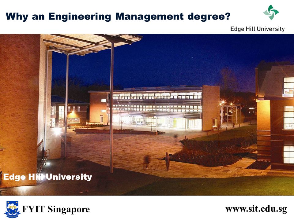 Why an Engineering Management degree