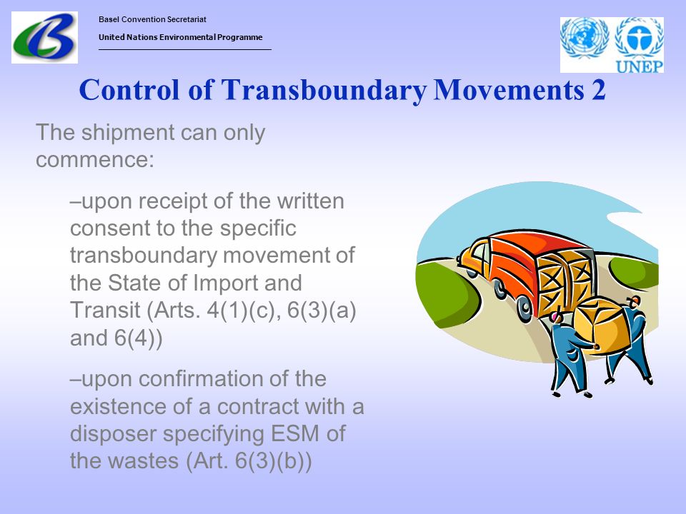 Control of Transboundary Movements 2