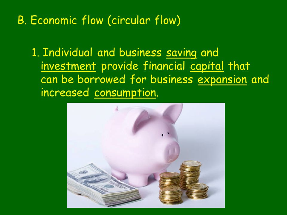 B. Economic flow (circular flow)