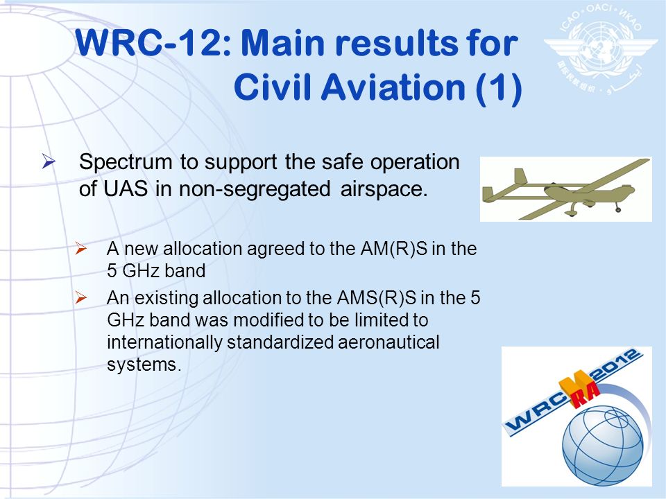 WRC-12: Main results for Civil Aviation (1)