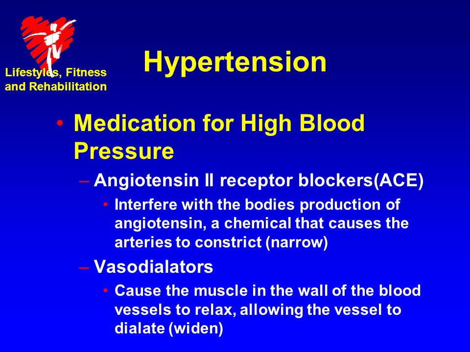 Hypertension Medication for High Blood Pressure