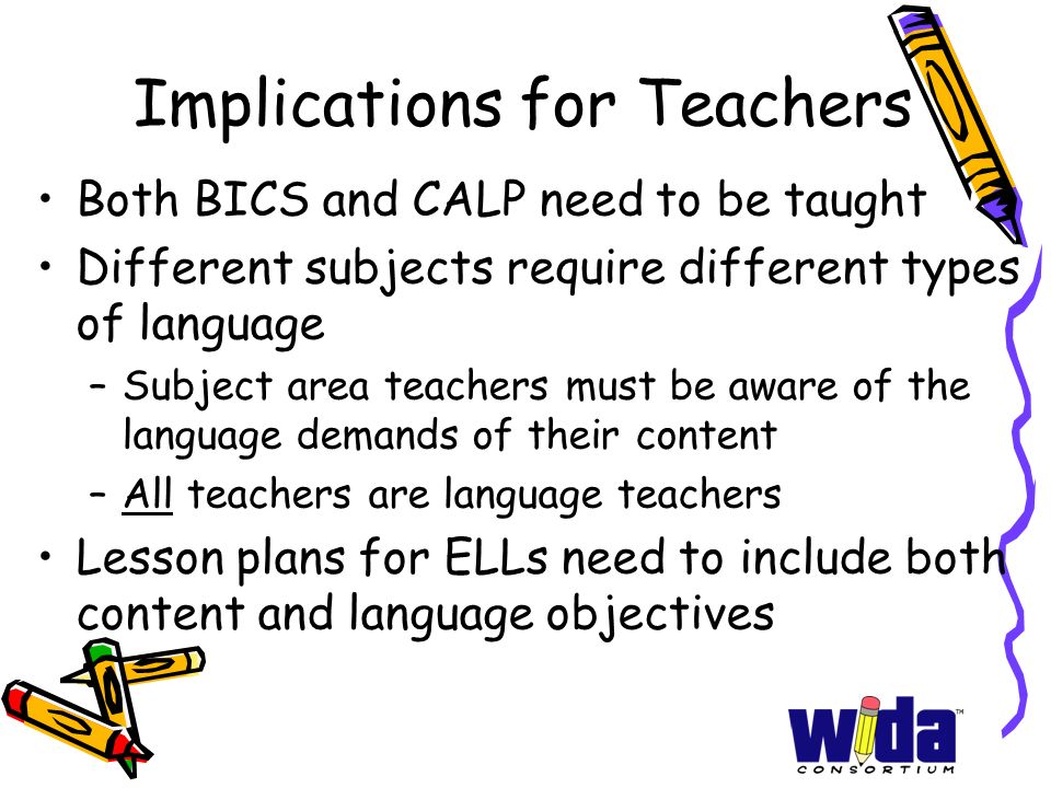 Implications for Teachers