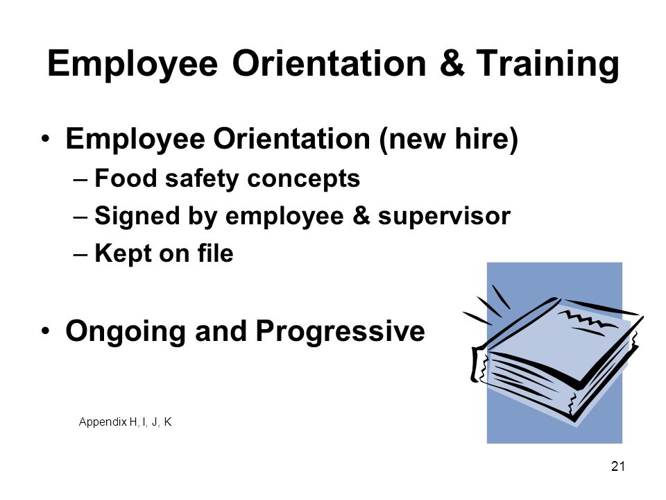 Employee Orientation & Training