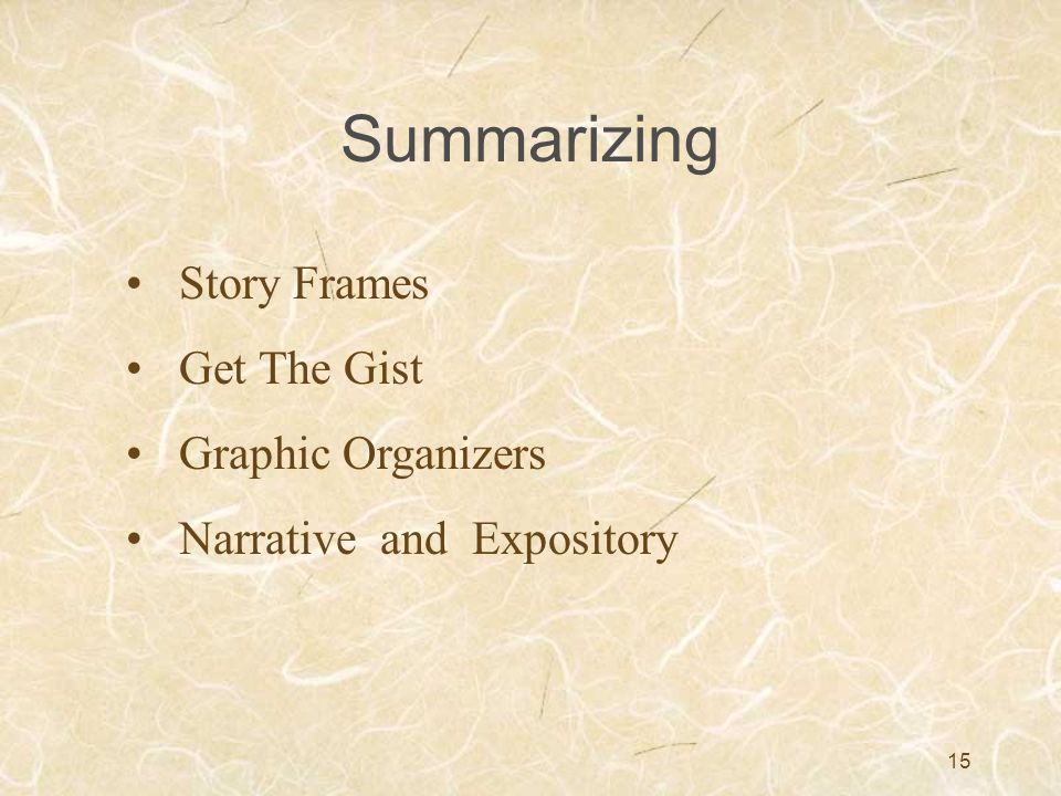 Summarizing Story Frames Get The Gist Graphic Organizers