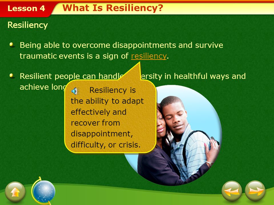 What Is Resiliency Resiliency Resiliency