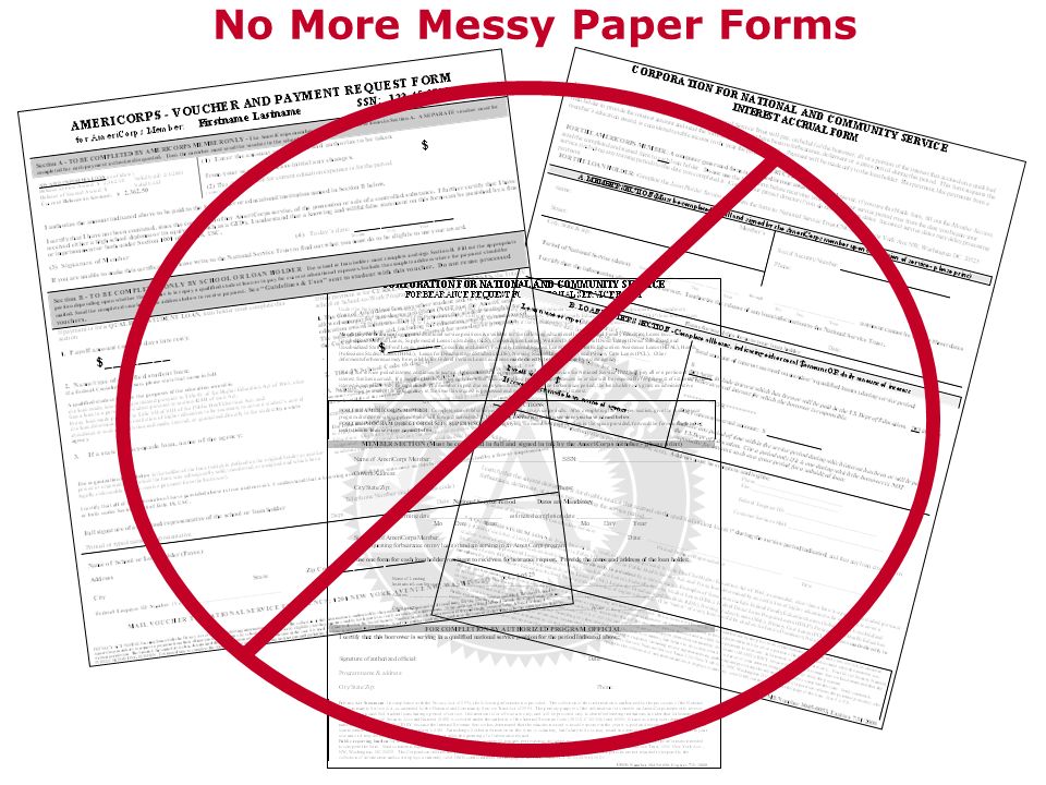 No More Messy Paper Forms
