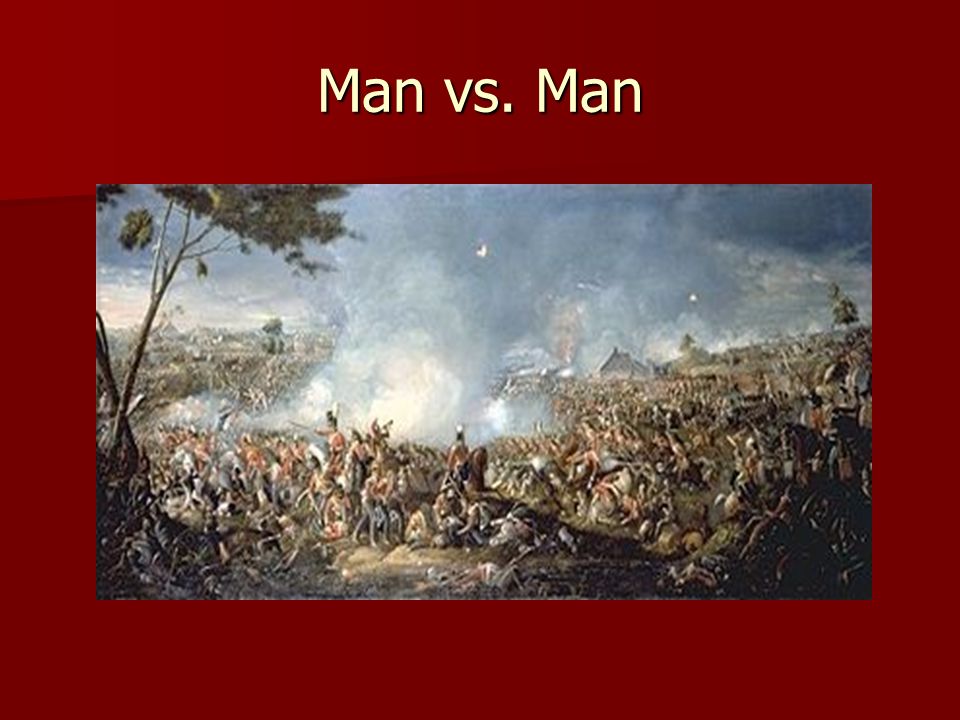 Man vs. Man