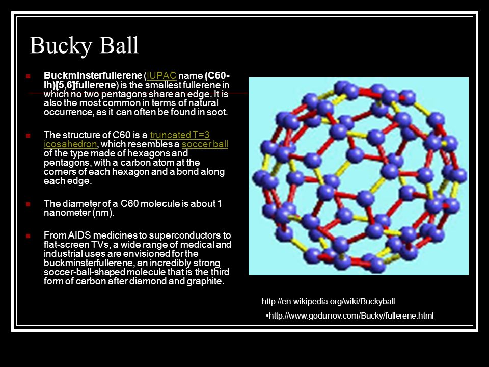 buckminsterfullerene bonding