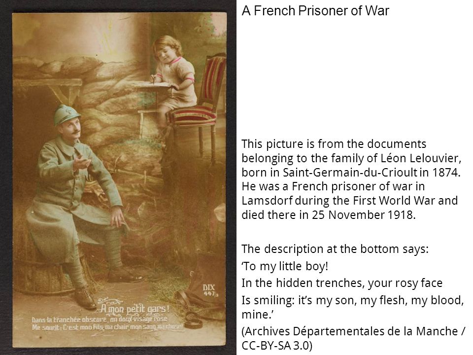 A French Prisoner of War