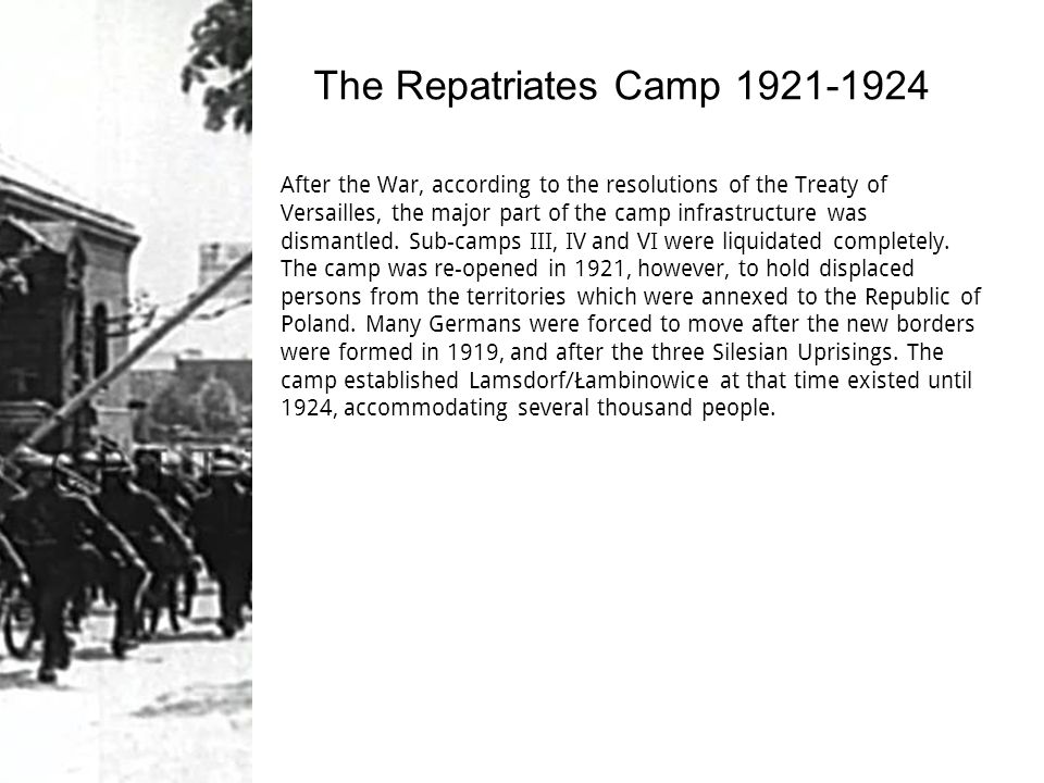 The Repatriates Camp