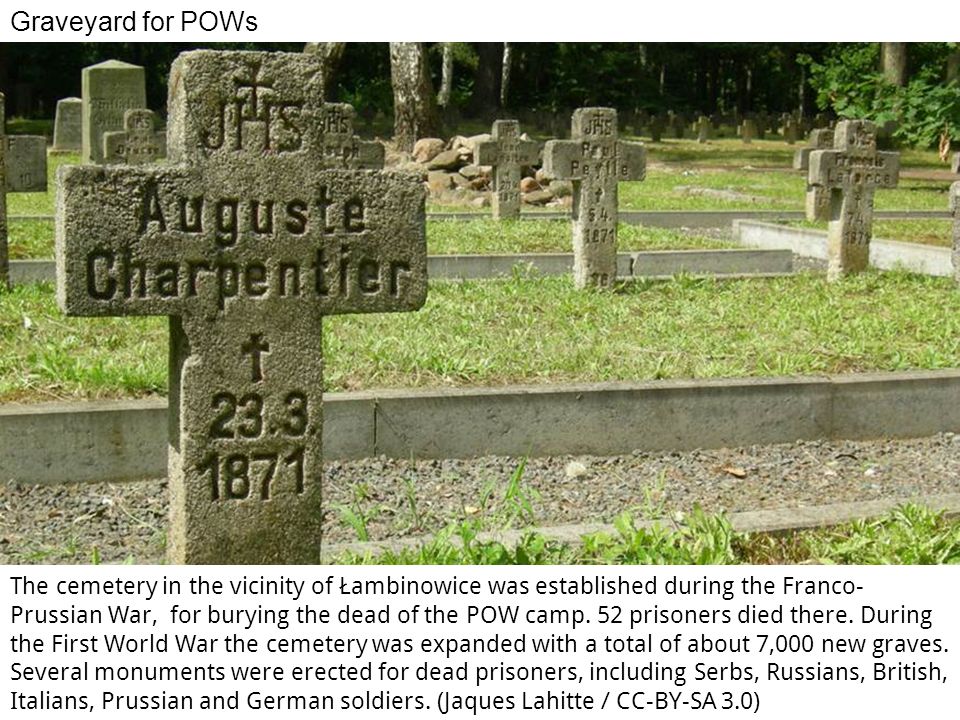 Graveyard for POWs