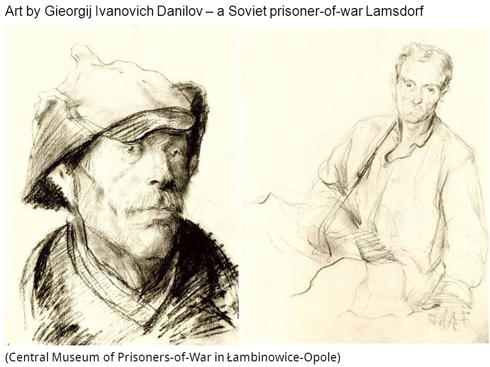 Art by Gieorgij Ivanovich Danilov – a Soviet prisoner-of-war Lamsdorf