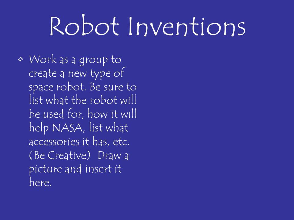 Robot Inventions