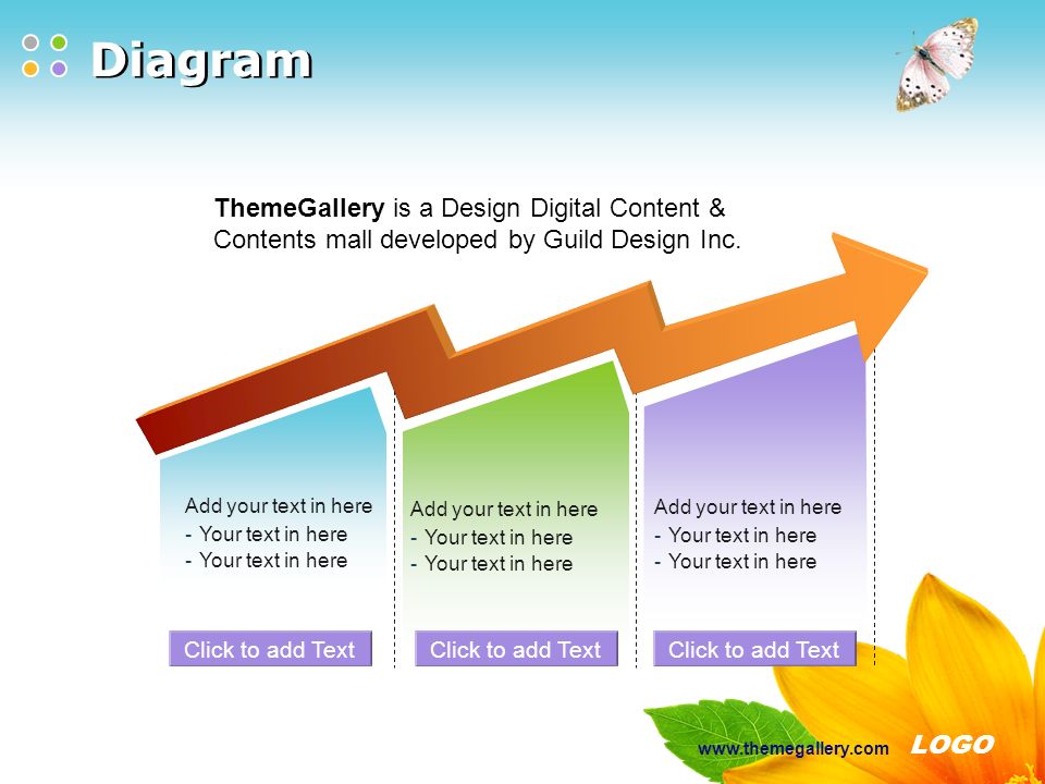 Diagram ThemeGallery is a Design Digital Content & Contents mall developed by Guild Design Inc. Add your text in here.