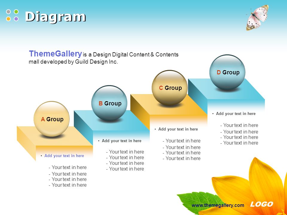 Diagram ThemeGallery is a Design Digital Content & Contents mall developed by Guild Design Inc. D Group.