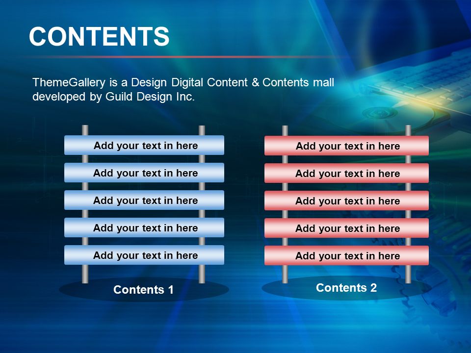 CONTENTS ThemeGallery is a Design Digital Content & Contents mall