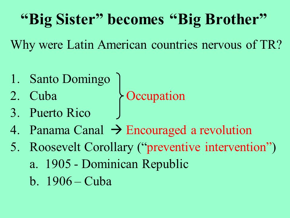 Big Sister becomes Big Brother