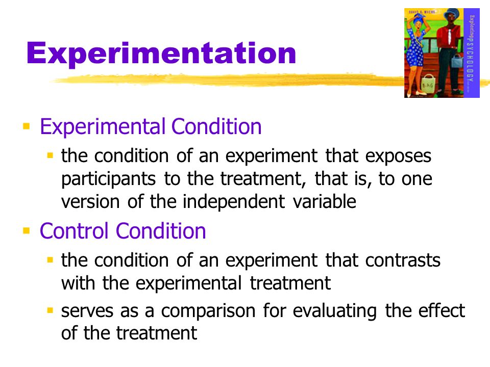 Experimentation Experimental Condition Control Condition