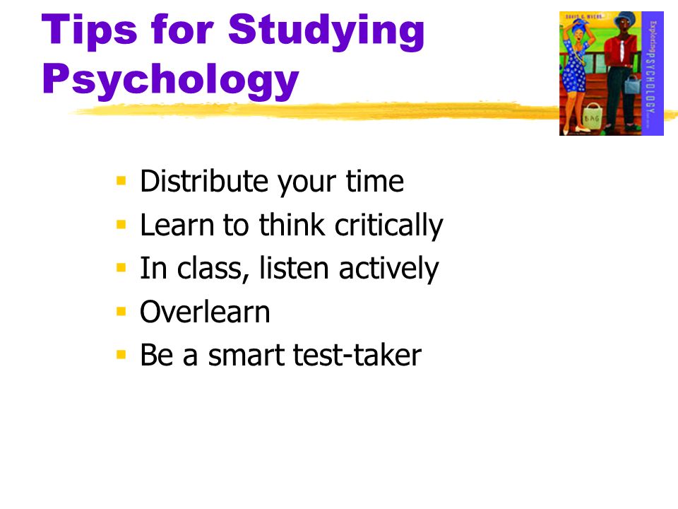 Tips for Studying Psychology