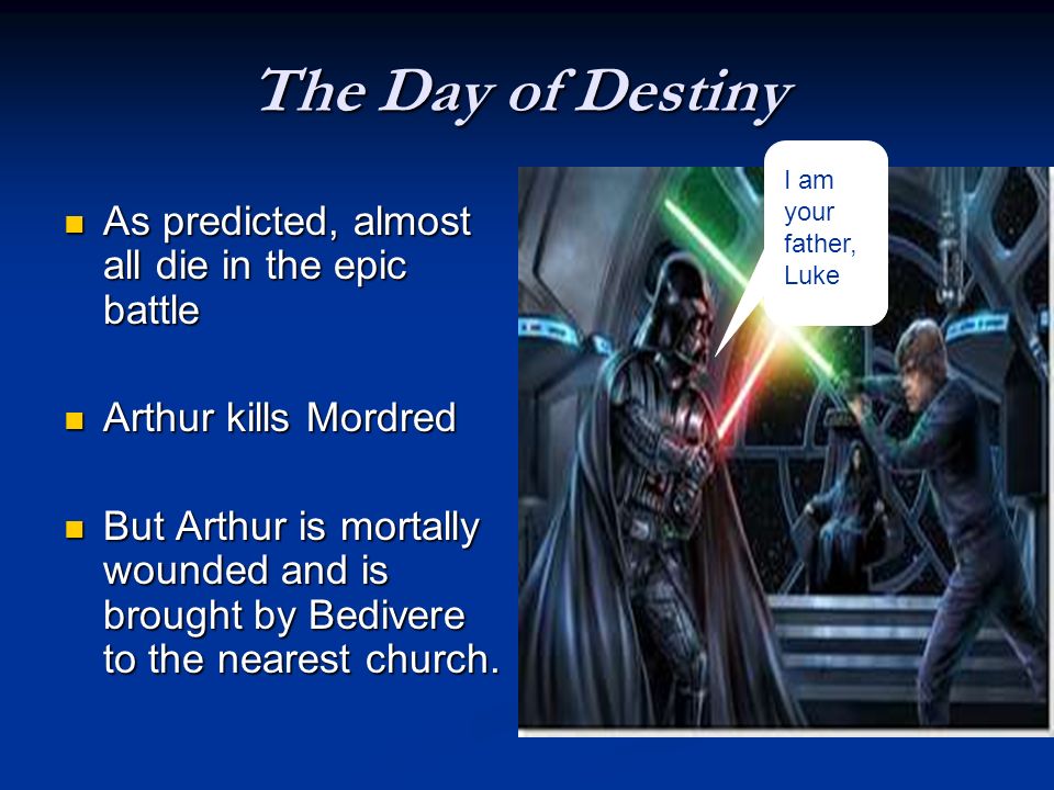 The Day of Destiny As predicted, almost all die in the epic battle