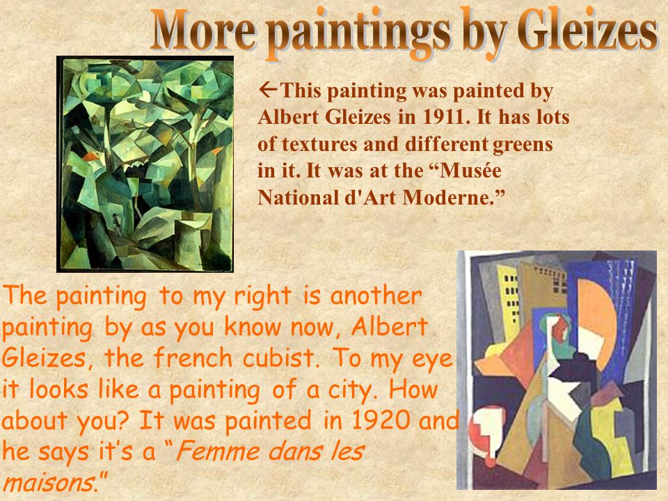 More paintings by Gleizes