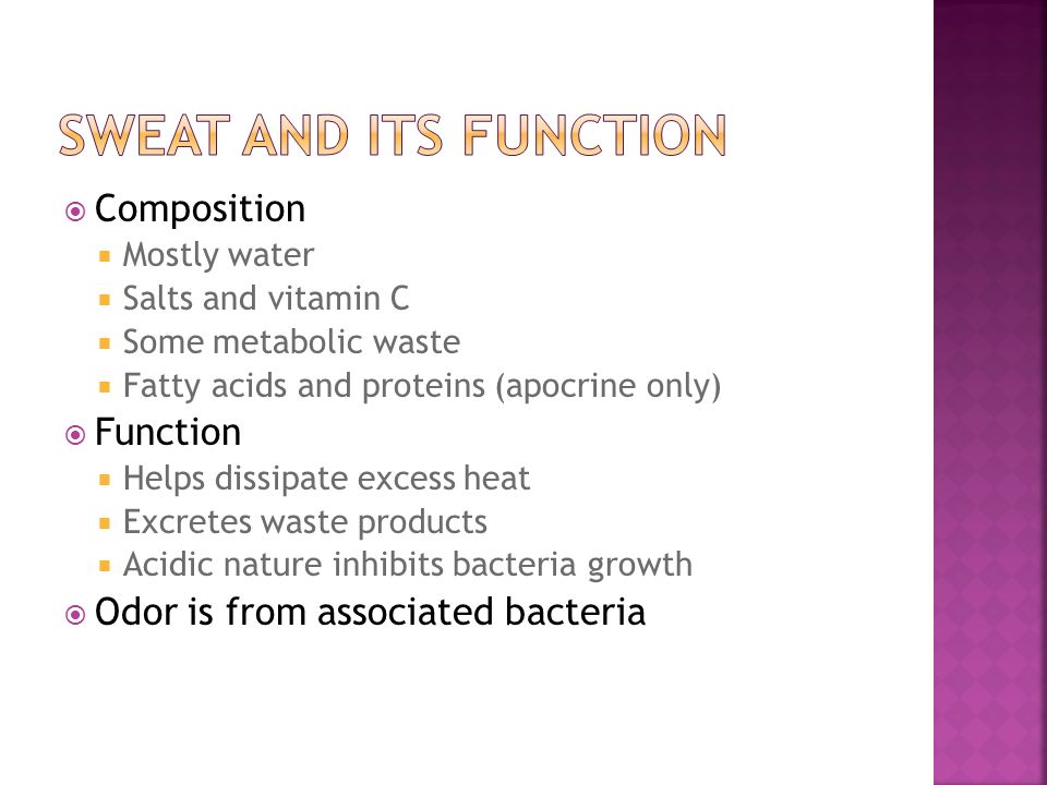 Sweat and Its Function Composition Function