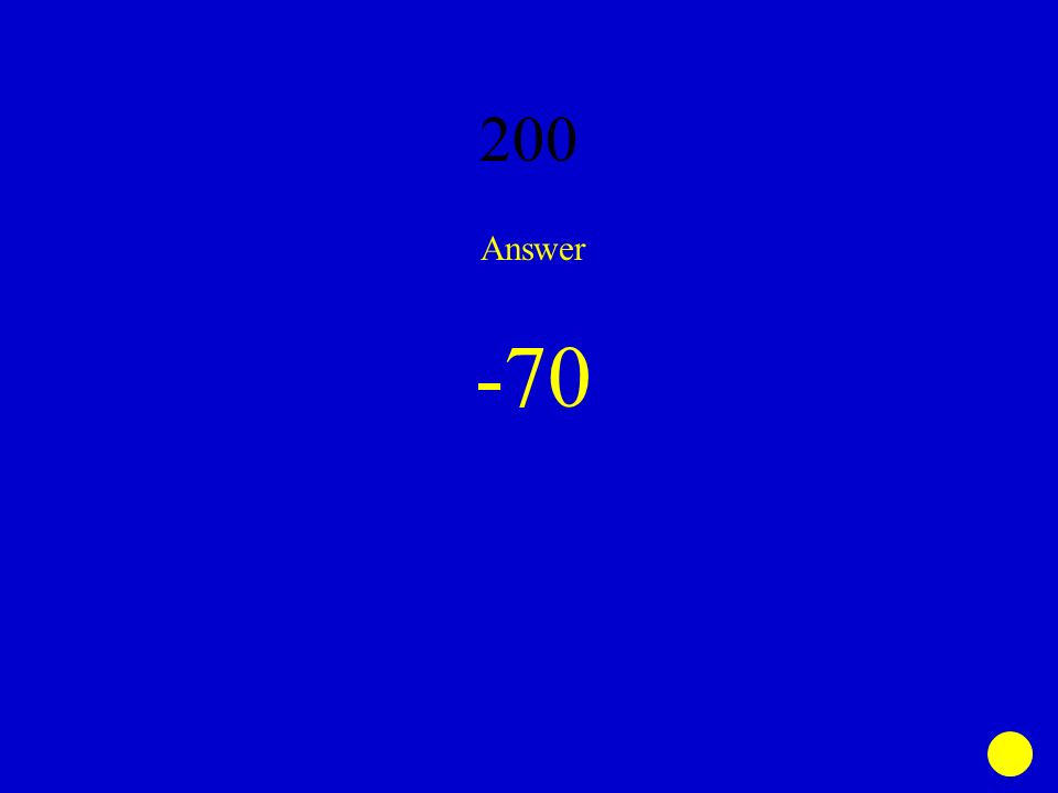 200 Answer -70