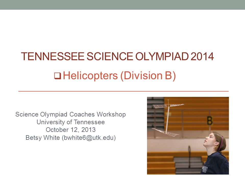 Science Olympiad Coaches Manual