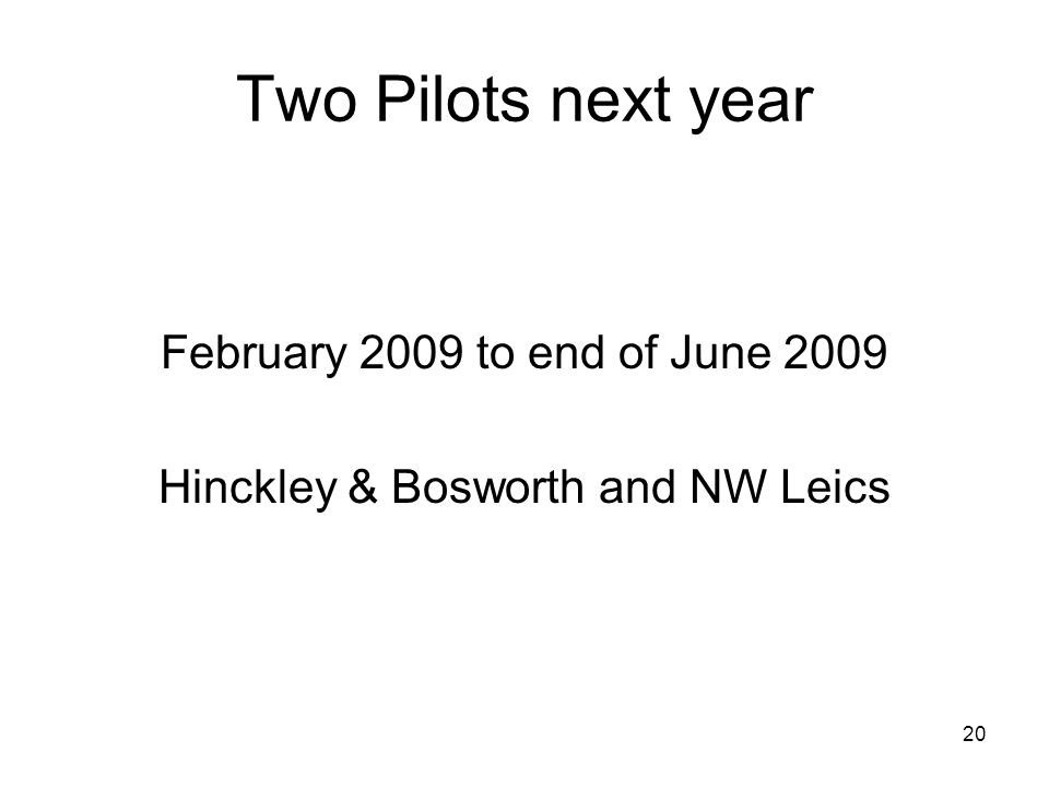 Hinckley & Bosworth and NW Leics