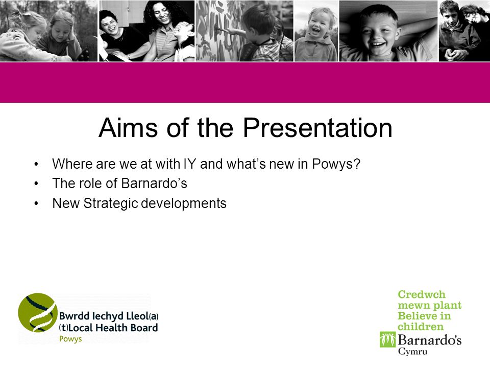 Aims of the Presentation
