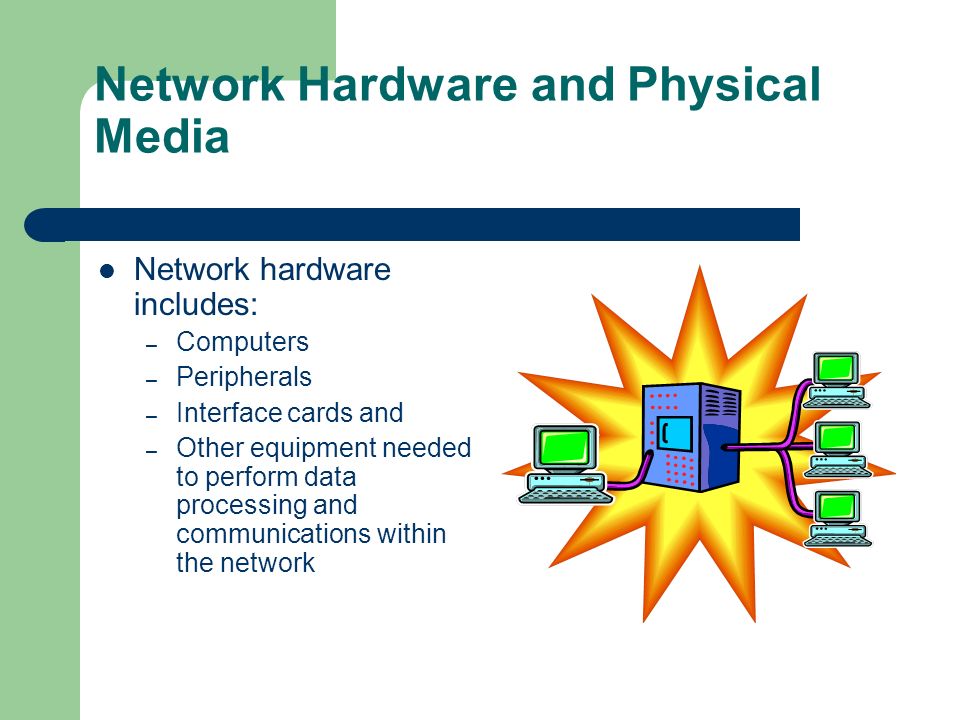 Network Hardware and Physical Media
