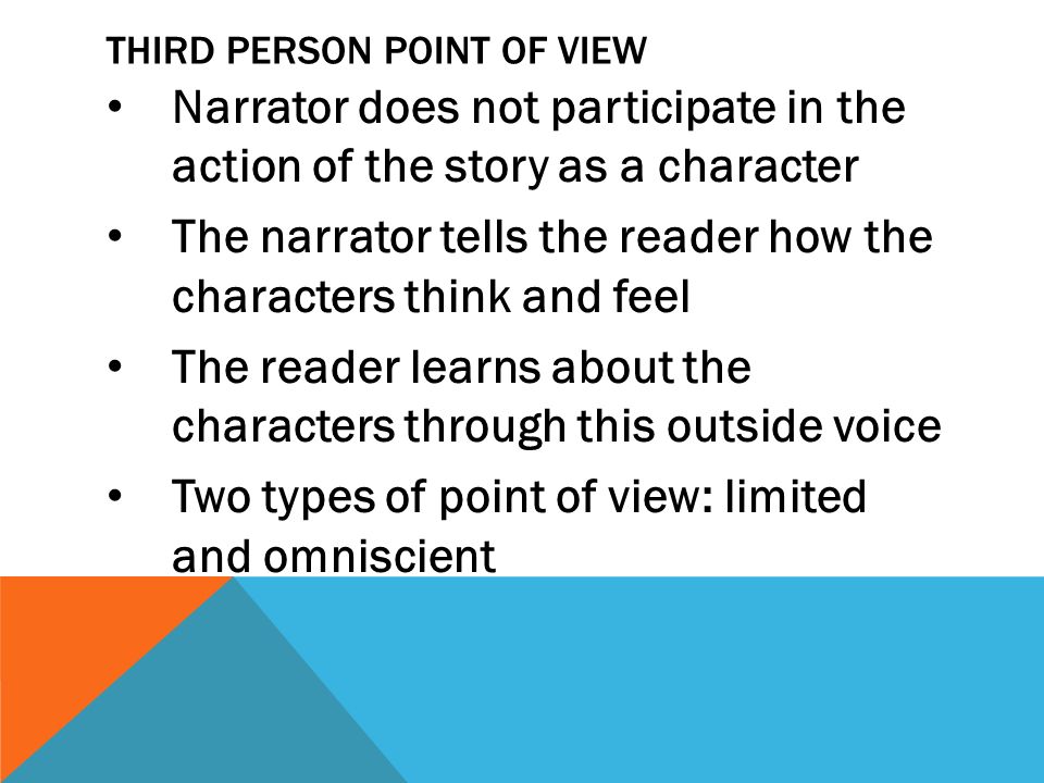 Third Person Point of View