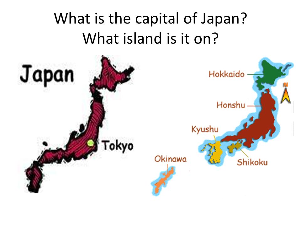 What is the capital of Japan What island is it on