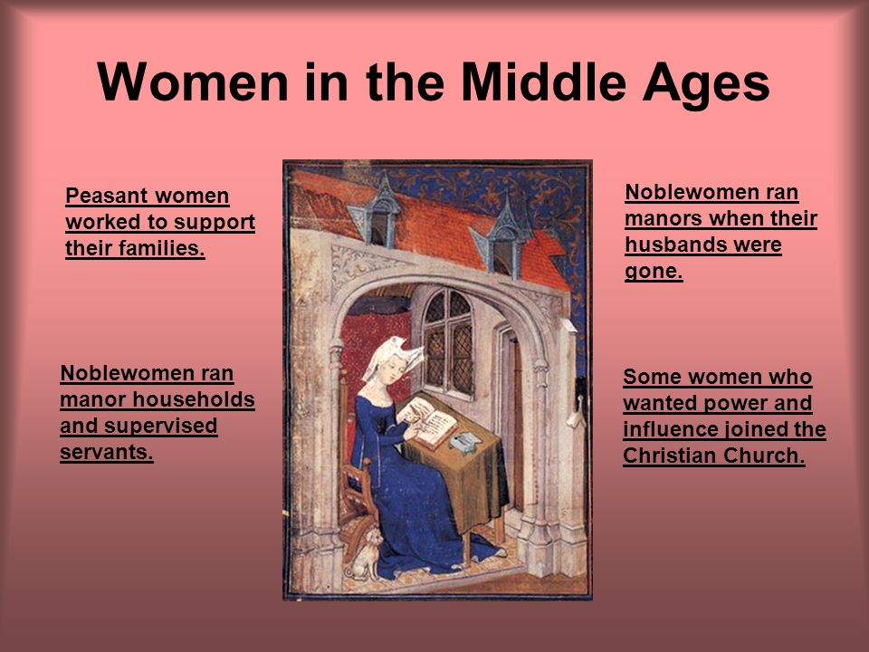 Women in the Middle Ages