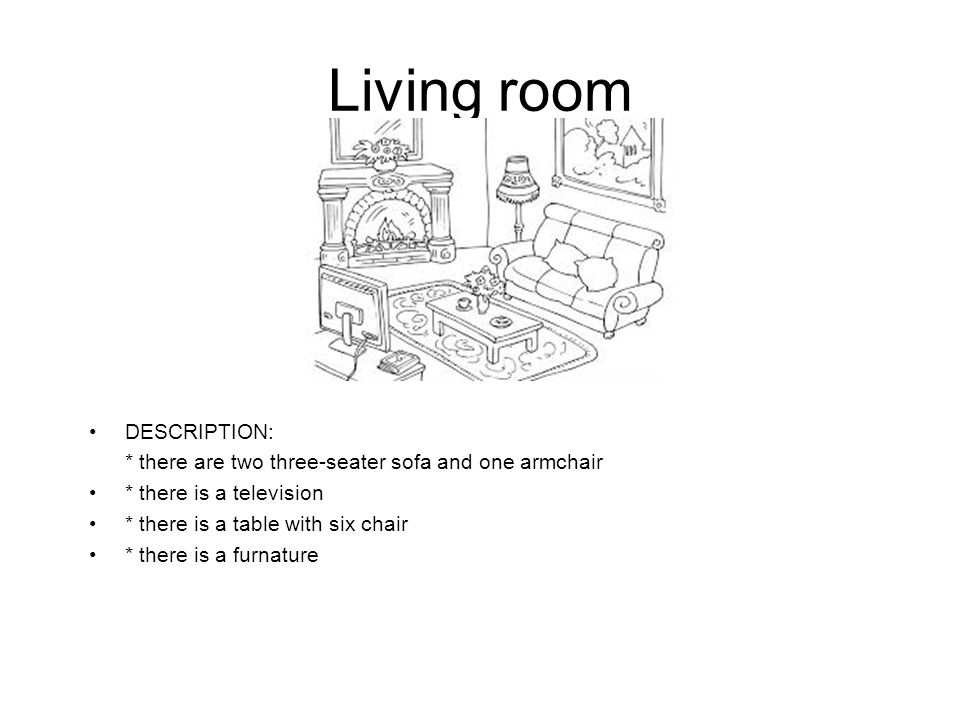 Living room DESCRIPTION:
