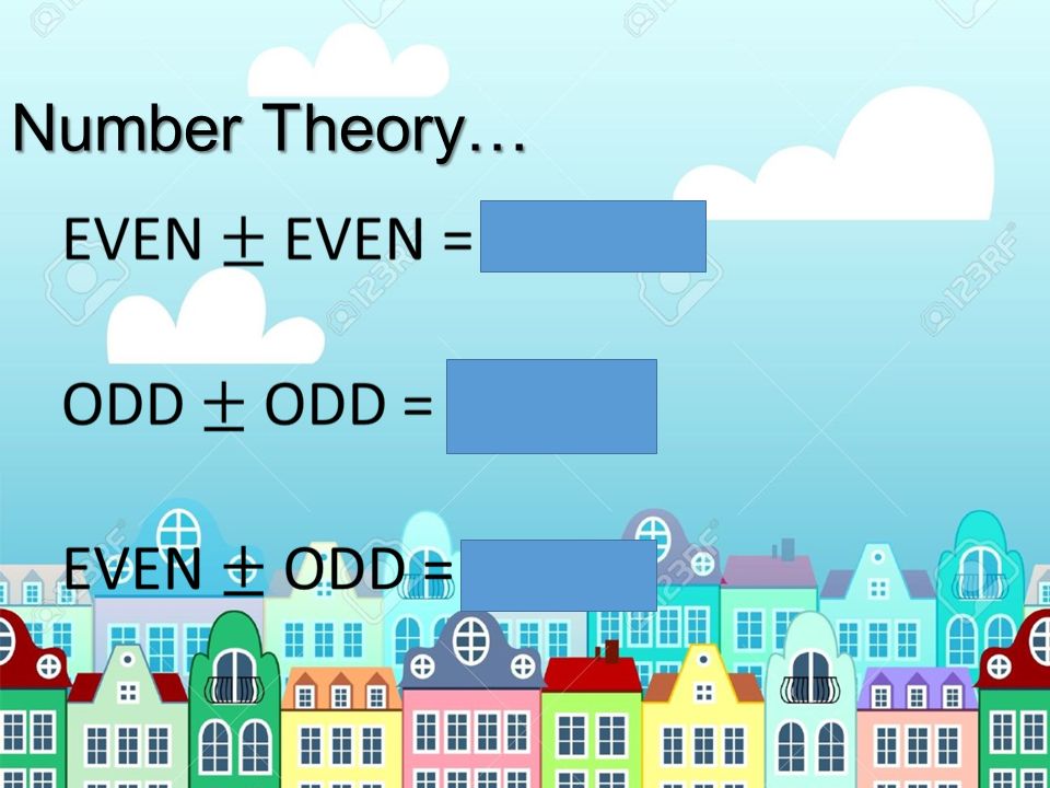 Number Theory…