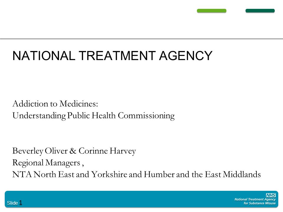 NATIONAL TREATMENT AGENCY